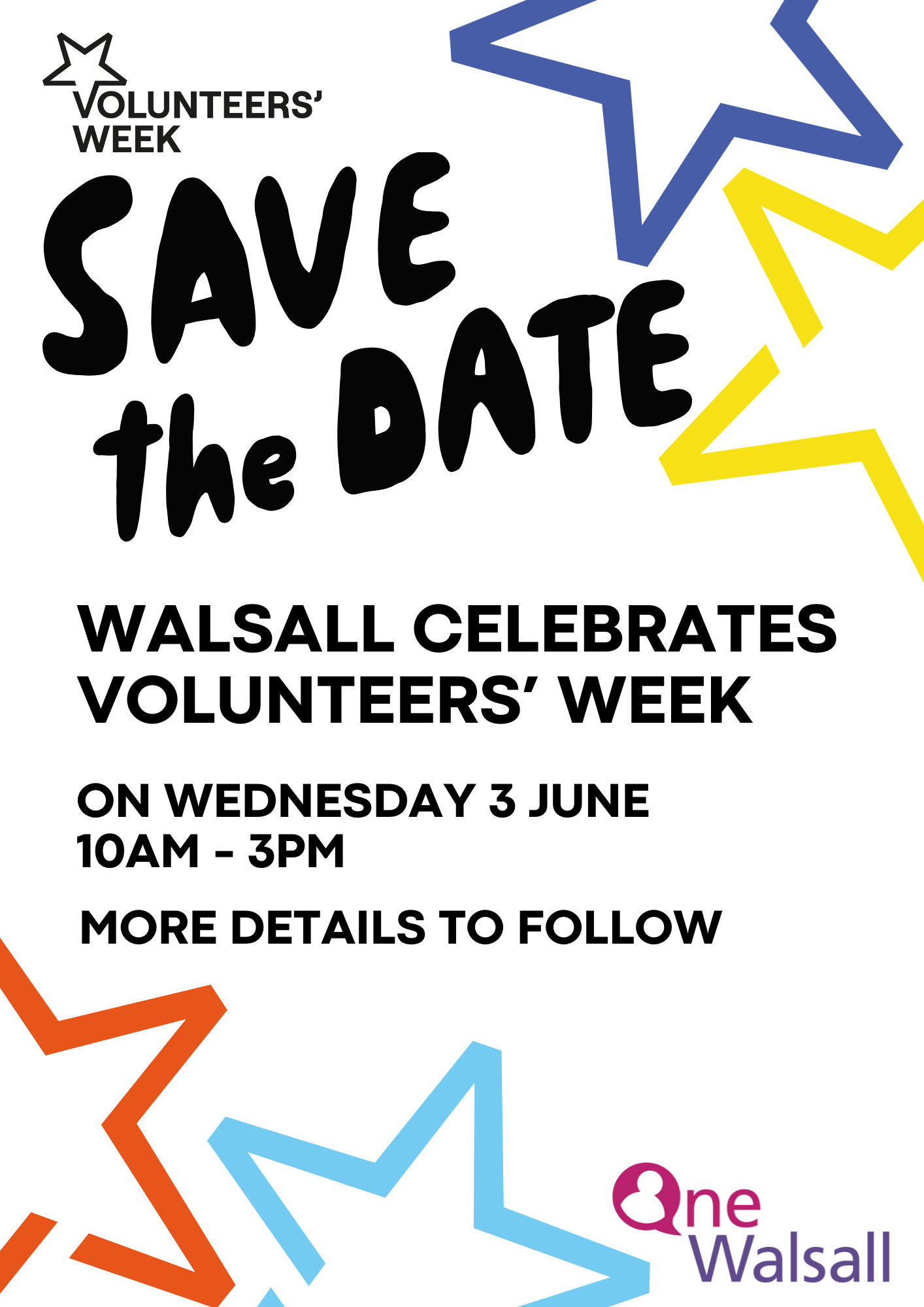 Walsall Celebrates Volunteers’ Week